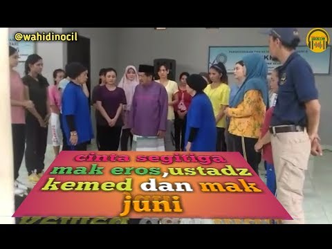 mek eros dan mak juni ribut saat senam pagi | dunia terbalik | behind the scene 20 oktober 2019