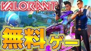 【VALORANT】話題沸騰中の無料神ゲーをプレイしたらすごい結果に...ww