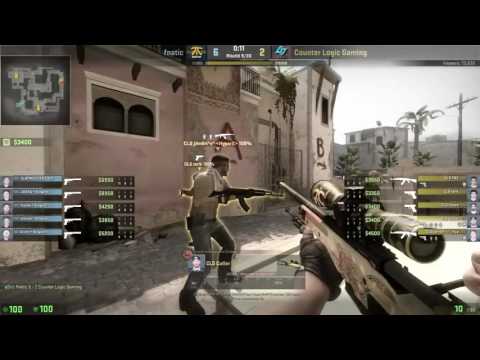 CS GO   CLG teamspeak vs Fnatic mirage
