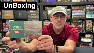 TDG: Battles of the Mexican American War unboxing with Ray