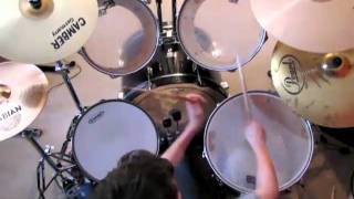 Download lagu 12 year old Slayer Angel of Death drum cover... mp3