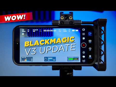 The BIGGEST Blackmagic Camera App Update Yet!