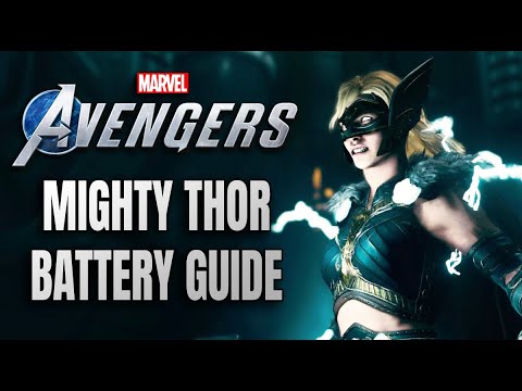 Marvel's Avengers -Jane Foster Mighty Thor Building Battery Effect with Status Gear & Skills (Guide)