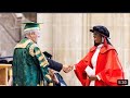 Tiwa Savage  the Queen of Afrobeats Sings at her Honorary Degree Ceremony