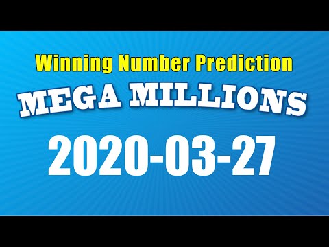 Winning numbers prediction for 2020-03-27|U.S. Mega Millions