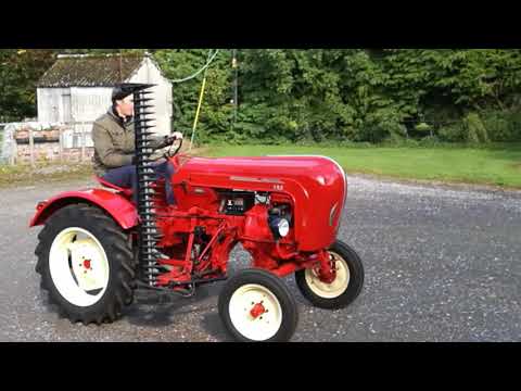 Porsche Junior P111 Diesel Tractor video NOW SOLD