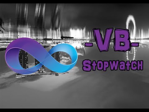 Visual Basic 20082010 Stopwatch Vb Tutorial 12