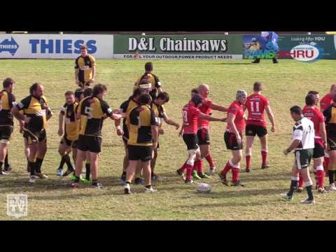 2017 NHRU - Prem 3 R7 Highlights - Singleton Bulls Vs. Medowie Marouders