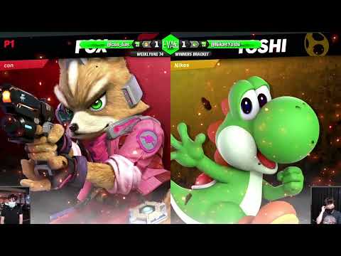 WeeklyVac 74 - SSBU - Nikes (Yoshi) vs Con (Fox)