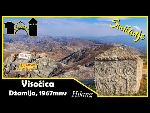 Visočica, uspon na vrh Džamija, 1967mnv