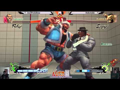 Montana Melee - JustPoohBear (Balrog) vs Robotekk (Zangief) - USF4