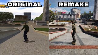 Download lagu Tony Hawk's Pro Skater 3   4 Demo - Original vs. Remake Graphics Comparison mp3