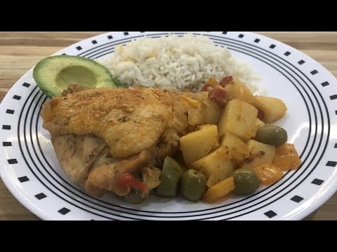 Chicken Stew (Puerto Rican Version Pollo Guisado)