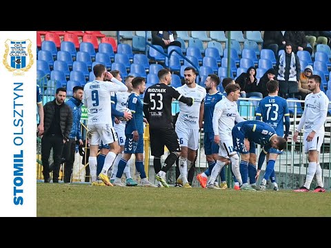 Skrót meczu Stomil Olsztyn - Motor Lublin 2:1