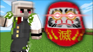  - 【マイクラ】巨大だるまが迫ってくる世界でサバイバル！