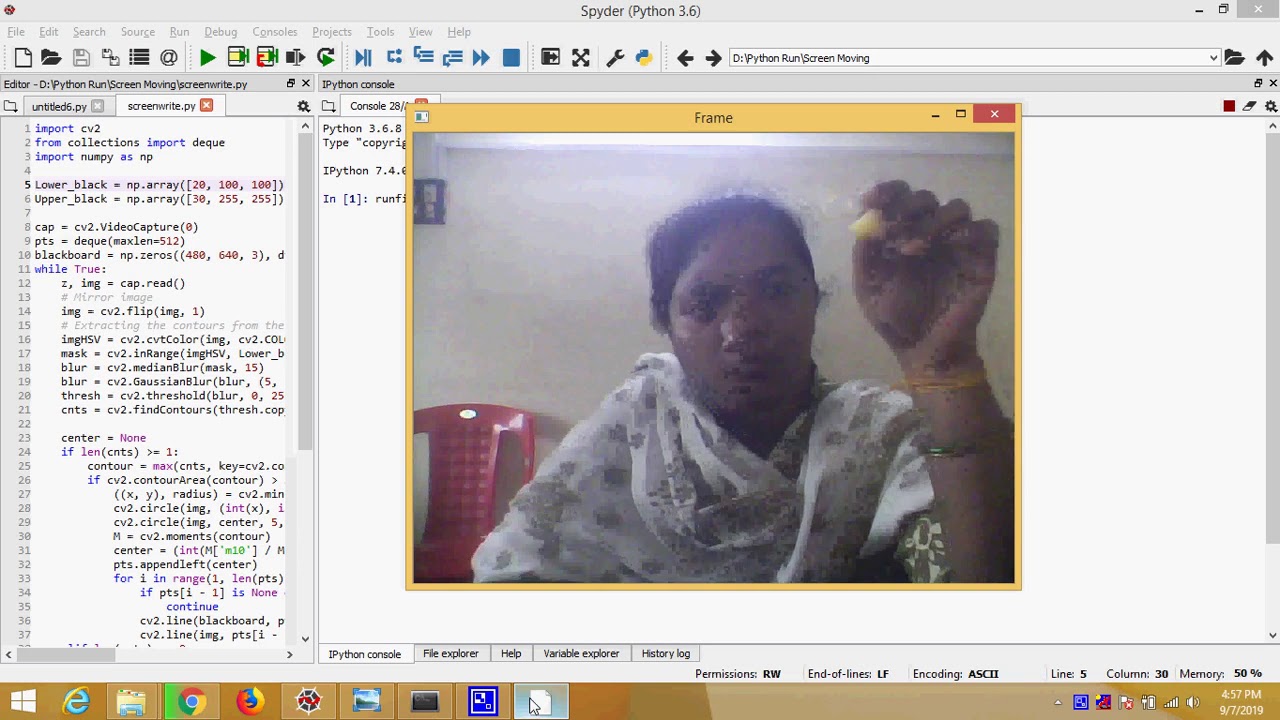 Screen Moving in Python - OKOK PROJECTS- Final Year Projects Bangalore ...