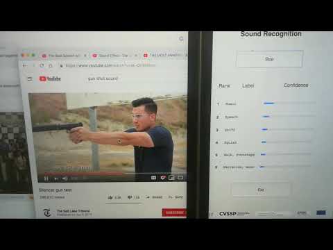 Sound event detection demo (CVSSP)