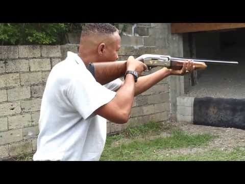 Test fusil semi-auto franchi en rafale de 3 coup