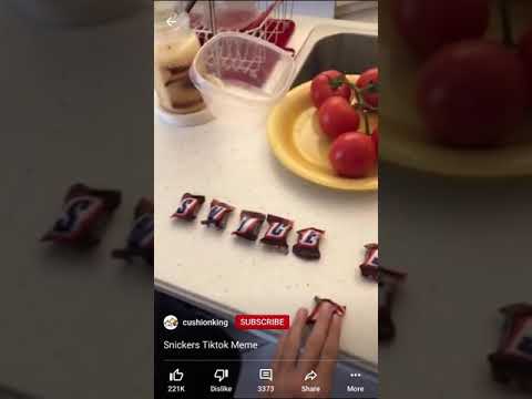 Tik-Tok snickers meme