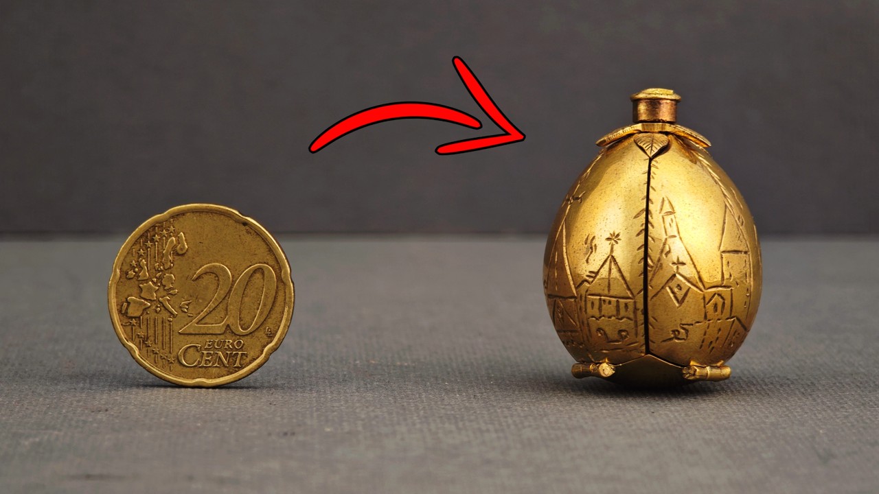 Transforming Simple Coins into Harry Potter Golden Egg | DIY Magic Revealed