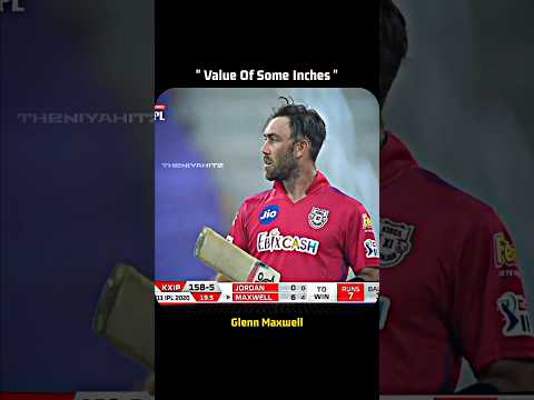 Value Of Inches.😥#shorts #cricket #viralvideo #indiacricket