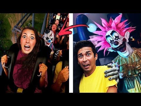 3 STORIE DEI DINSIEME DI NOTTE NEL PARCO DIVERTIMENTI CON I MOSTRI E LE GIOSTRE!