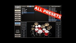 Video thumbnail for Steven Slate Drums 5 - ALL Presets by Mike Luke