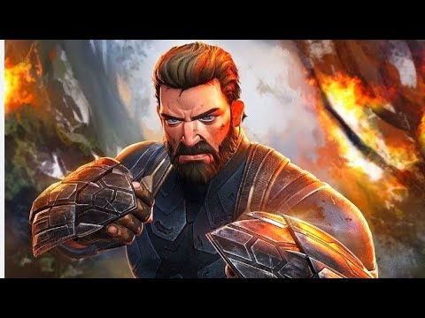 MCOC - 7⭐ Captain America Infinity War Gameplay (No Synergy) - Damage Testing👊