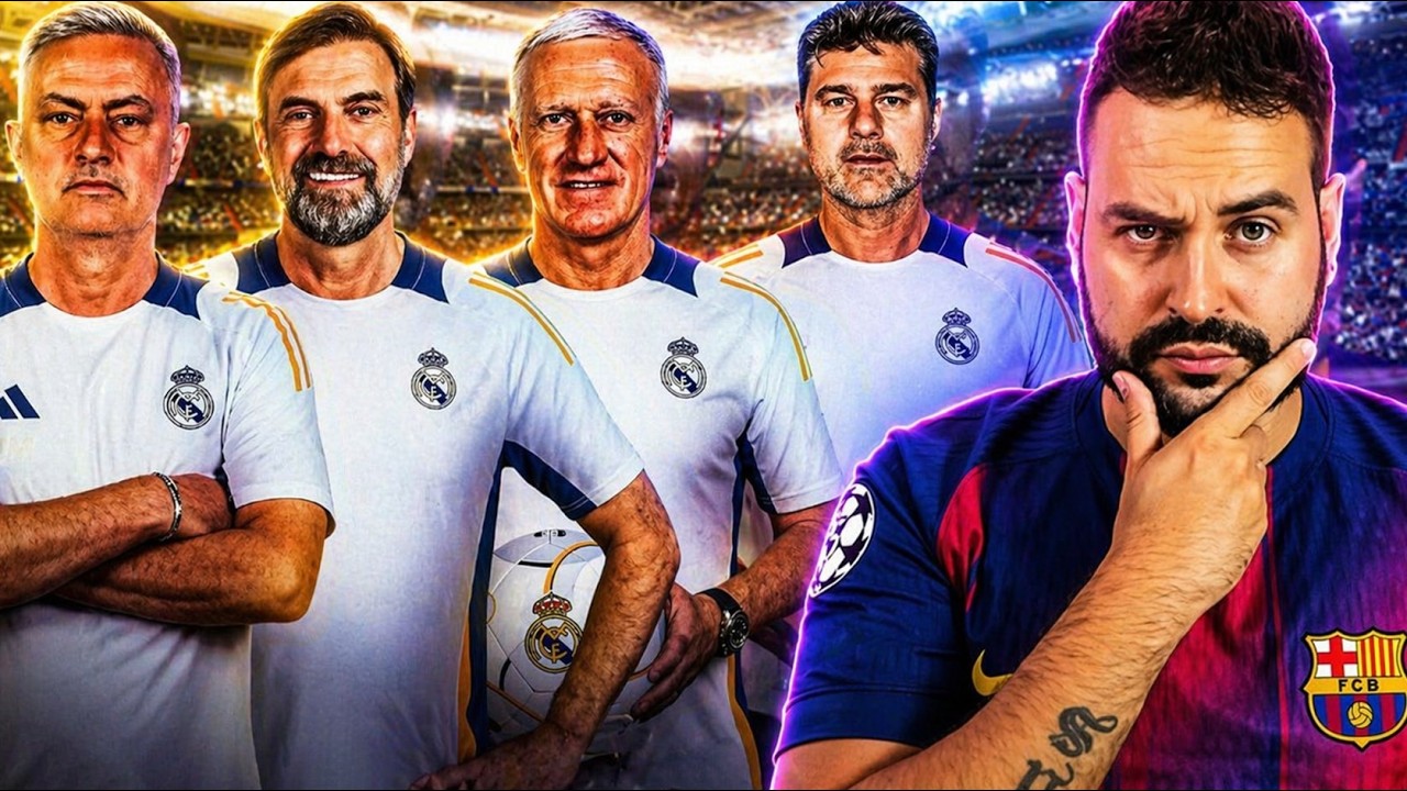 🚨El REAL MADRID BUSCA ENTRENADOR: KLOPP, MOURINHO, POCHETTINO, DESCHAMPS... ¡Las OPCIONES!
