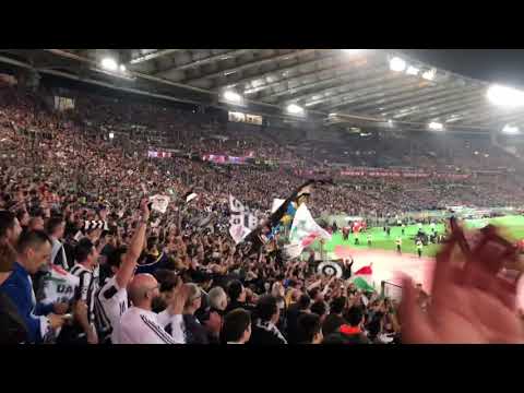 Finale coppa Italia Juve-Milan 4-0 (coro sempre insieme a te)