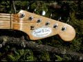 Homemade birch guitar Black Stratocaster part ...