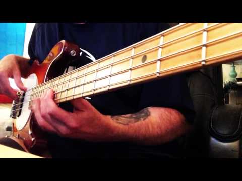 "WILD NIGHT" by John Mellencamp & Me'shell Ndegeocello BASS GUITAR COVER Boosted