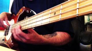 &quot;WILD NIGHT&quot; by John Mellencamp &amp; Me&#39;shell Ndegeocello BASS GUITAR COVER Boosted