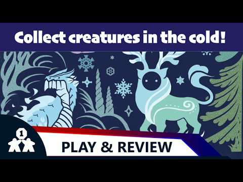 Collect creatures in the cold! | Wondrous Creatures: Winterfall solo play and review | One Stop Co-Op Shop