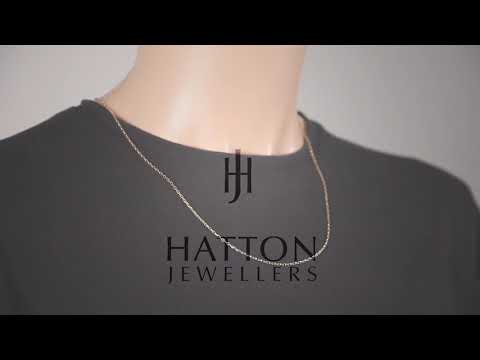 9ct Yellow Gold Diamond-cut Belcher Chain - 1.75mm - 16" - 30"