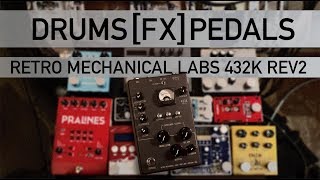 Video thumbnail for Drums FX Pedals - Retro Mechanical Labs 432K Rev2 Fuzz by Drums FX Pedals