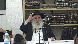 התוועדות חול המועד פסח , הרב יעקב משה וואלבערג שנת תשפ"ה