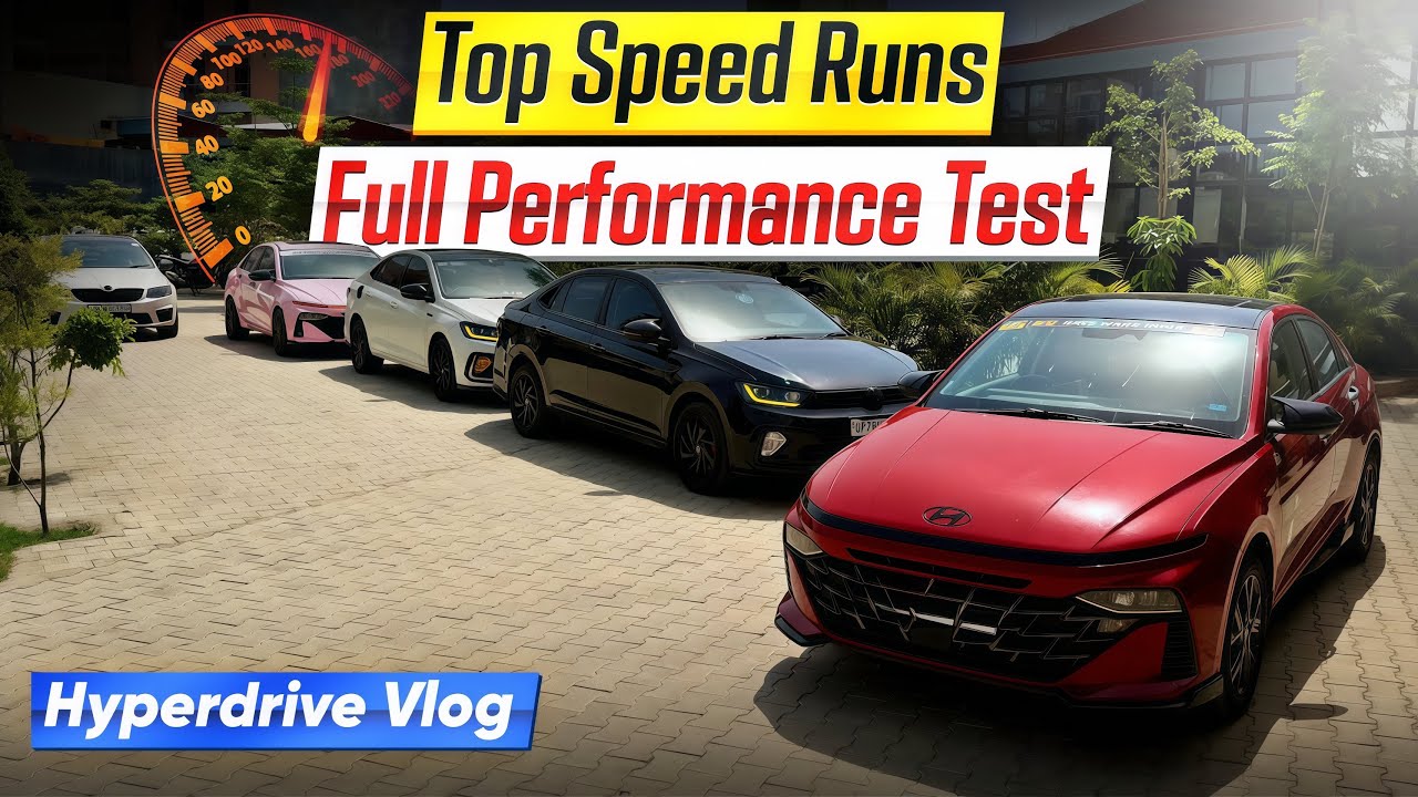 Hyperdrive Vlog | Tuned Cars | Top Speed Runs | 230+Kmph ?