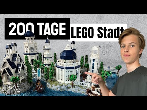 Tour of the Lego City with Elven Architecture - Part 16 [Moc]