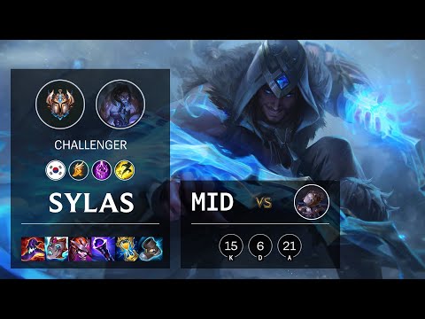 Sylas Mid vs Orianna - KR Challenger Patch 10.24