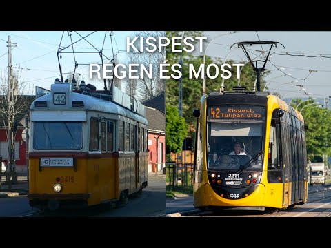 Budapest Kispest régen és most (Zenével)