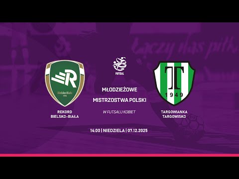 Skrót meczu: Rekord Bielsko-Biała - Targowianka Targowisko | MMP U19 Kobiet 2025
