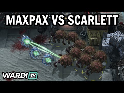 SWARMHOSTS! - MaxPax vs Scarlett (PvZ) - WardiTV TL Map Contest Tournament [StarCraft 2]