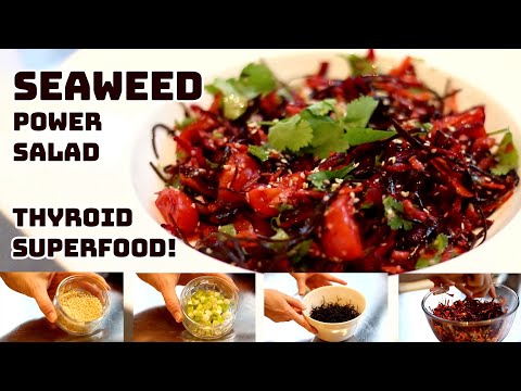 Arame Seaweed Salad: The Superfood for Thyroid & Energy Boost