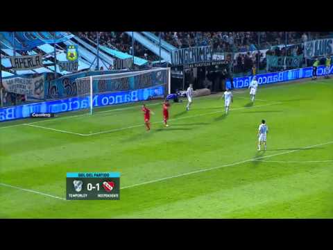 Temperley 0 Independiente 1 - Primera Division 2015 - Fecha 17