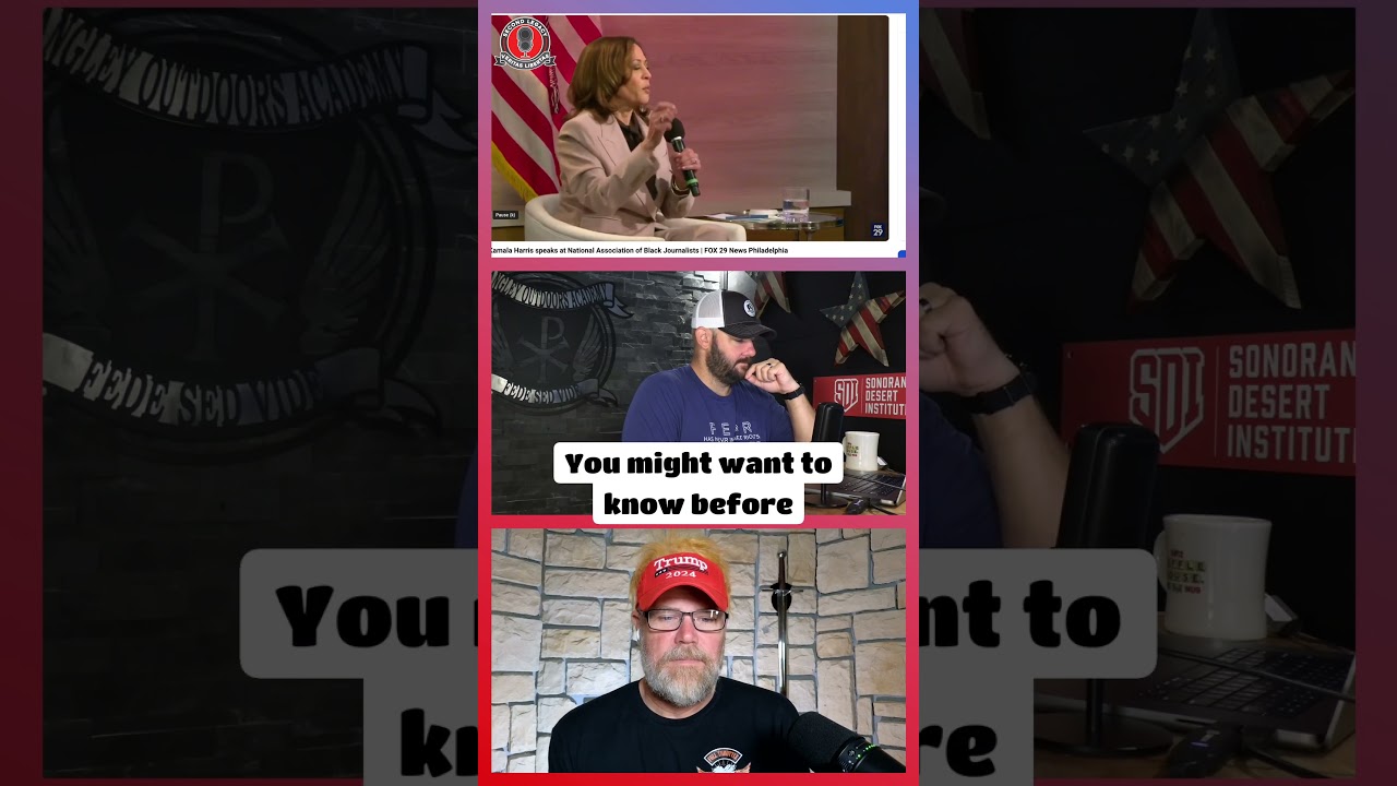 SPICY Kamala interview. #shorts #2a #secondlegacy #kamala