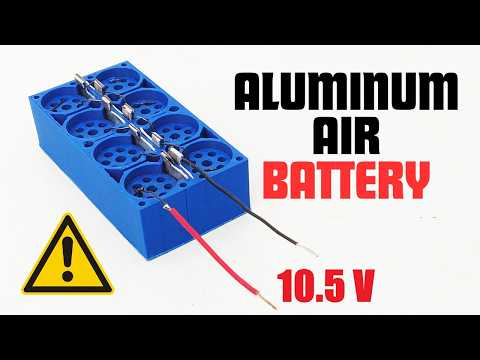 Make an Aluminum Air Battery NaCl vs KOH EP 3