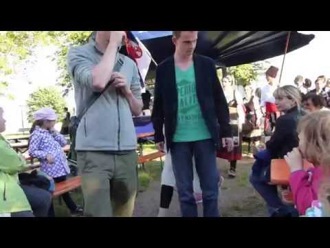 9. Danetzare 2015 in Erfurt - Festzug zur Zitadelle auf dem Petersberg