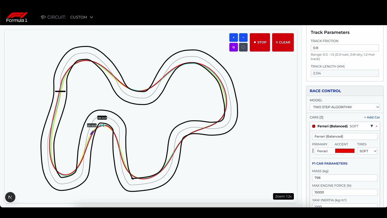 Two Step Algorithm Demo