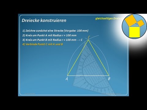 Grundkonstruktionen - Gleichseitiges Dreieck - Rueff